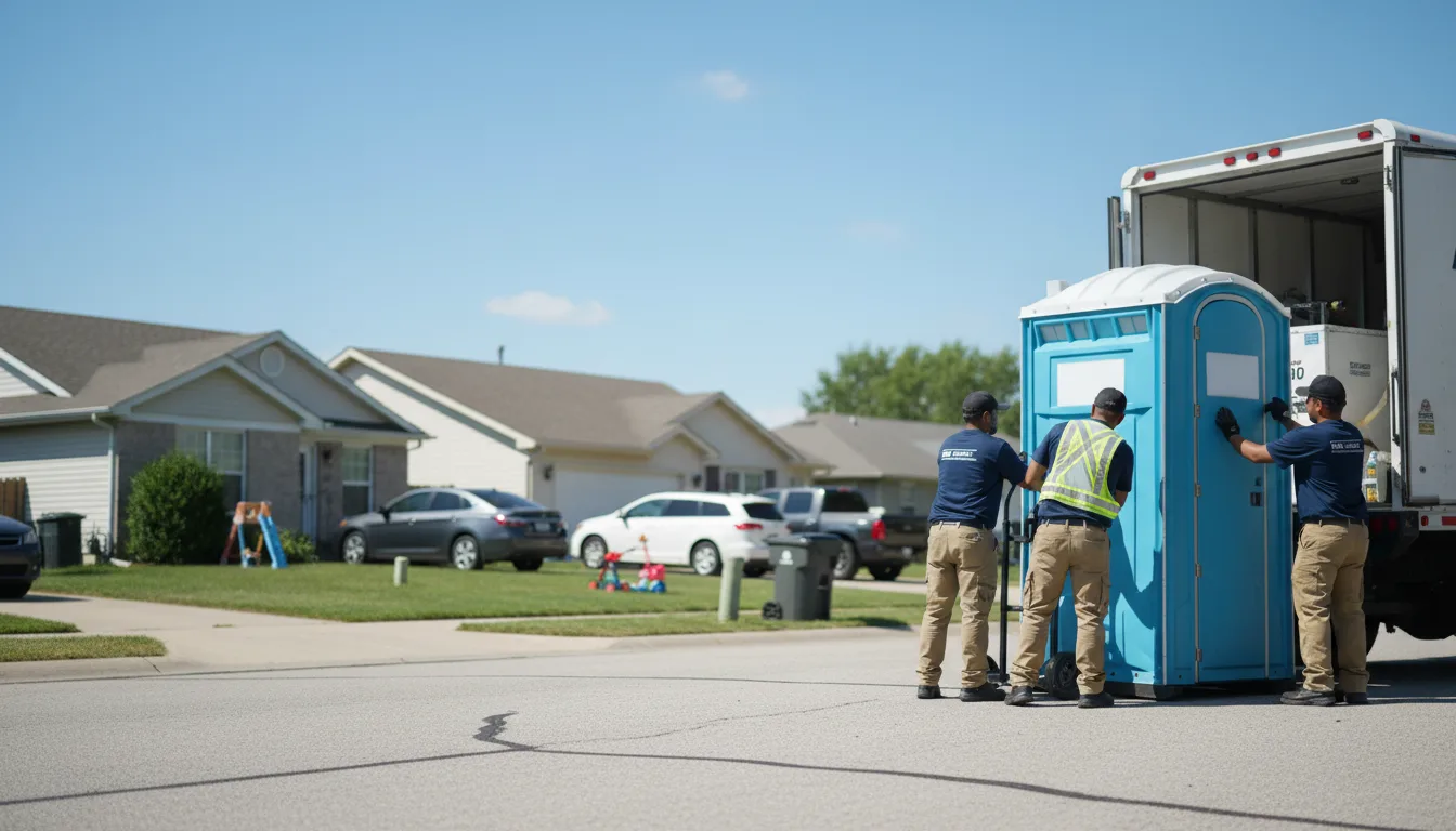 Standard Porta Potty Rentals in New Athens, OH near me